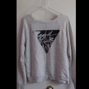American Eagle Grey crew neck